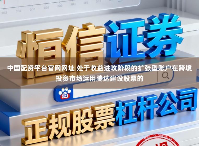 中国配资平台官网网址 处于收益进攻阶段的扩张型账户在跨境投资市场运用腾达建设股票的