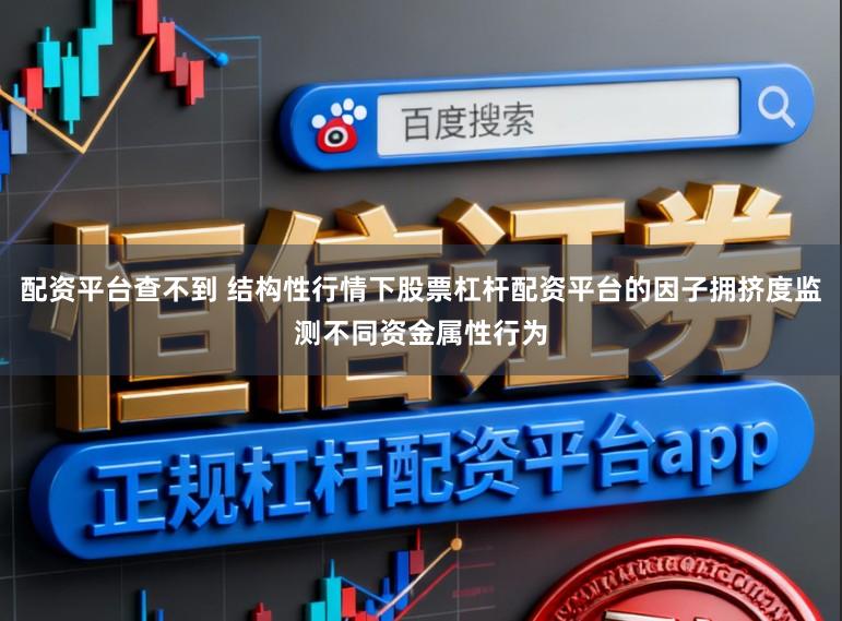 配资平台查不到 结构性行情下股票杠杆配资平台的因子拥挤度监测不同资金属性行为